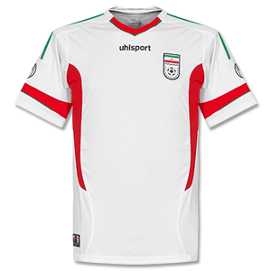 Small Size 2018/2019 Iran-Team Melli Original Top Training Jersey Green/White 
